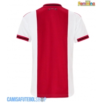 Camisa de time de futebol Ajax Replicas 1º Equipamento Feminina 2025-26 Manga Curta